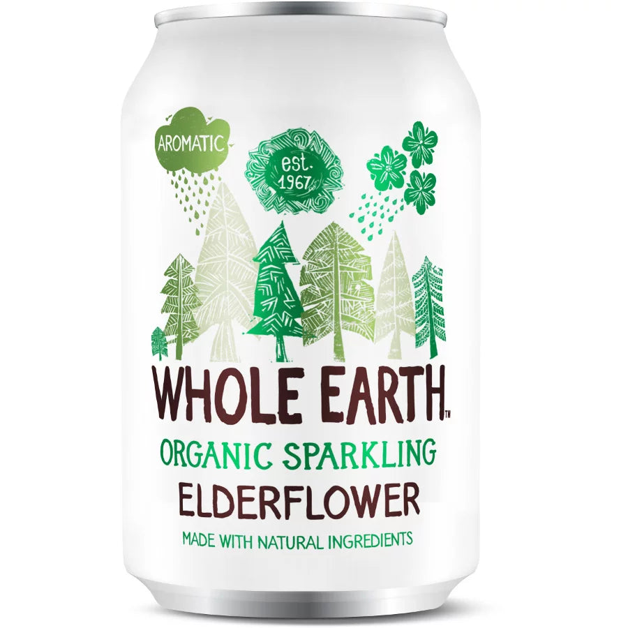Whole Earth Elderflower 330ml