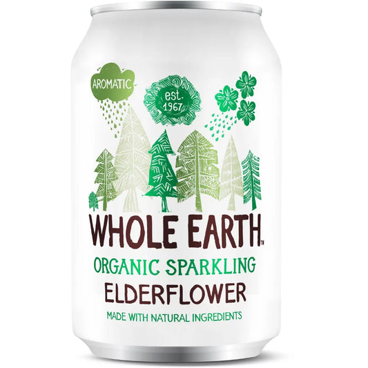 Whole Earth Elderflower 330ml