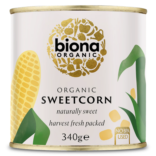 Biona Organic Sweetcorn 340g