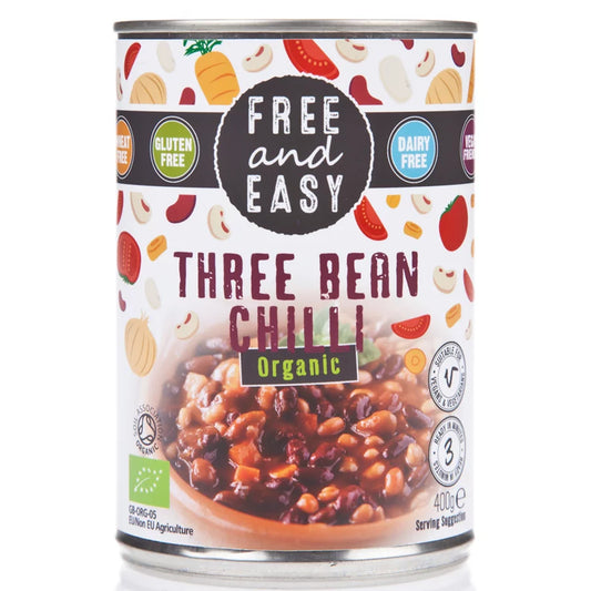 Free & Easy 3 Bean Chilli 400g