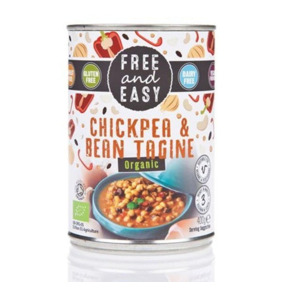 Free & Easy Organic Chickpea & Bean Tagine 400g