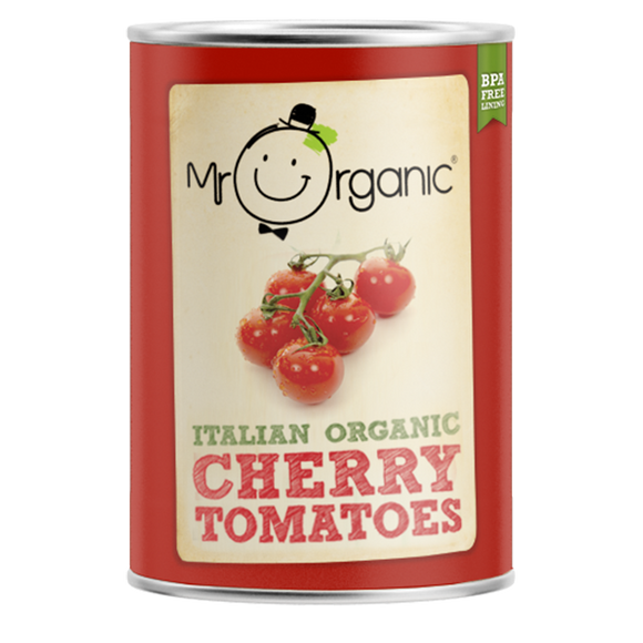 Mr Organic Italian Organic Cherry Tomatoes 400g