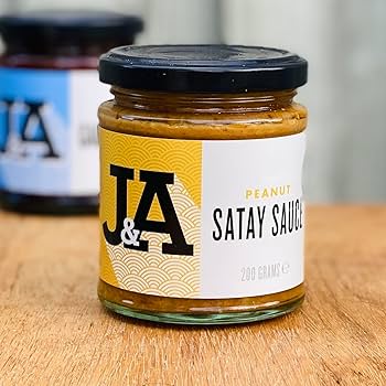 J & A Peanut Satay Sauce 190G
