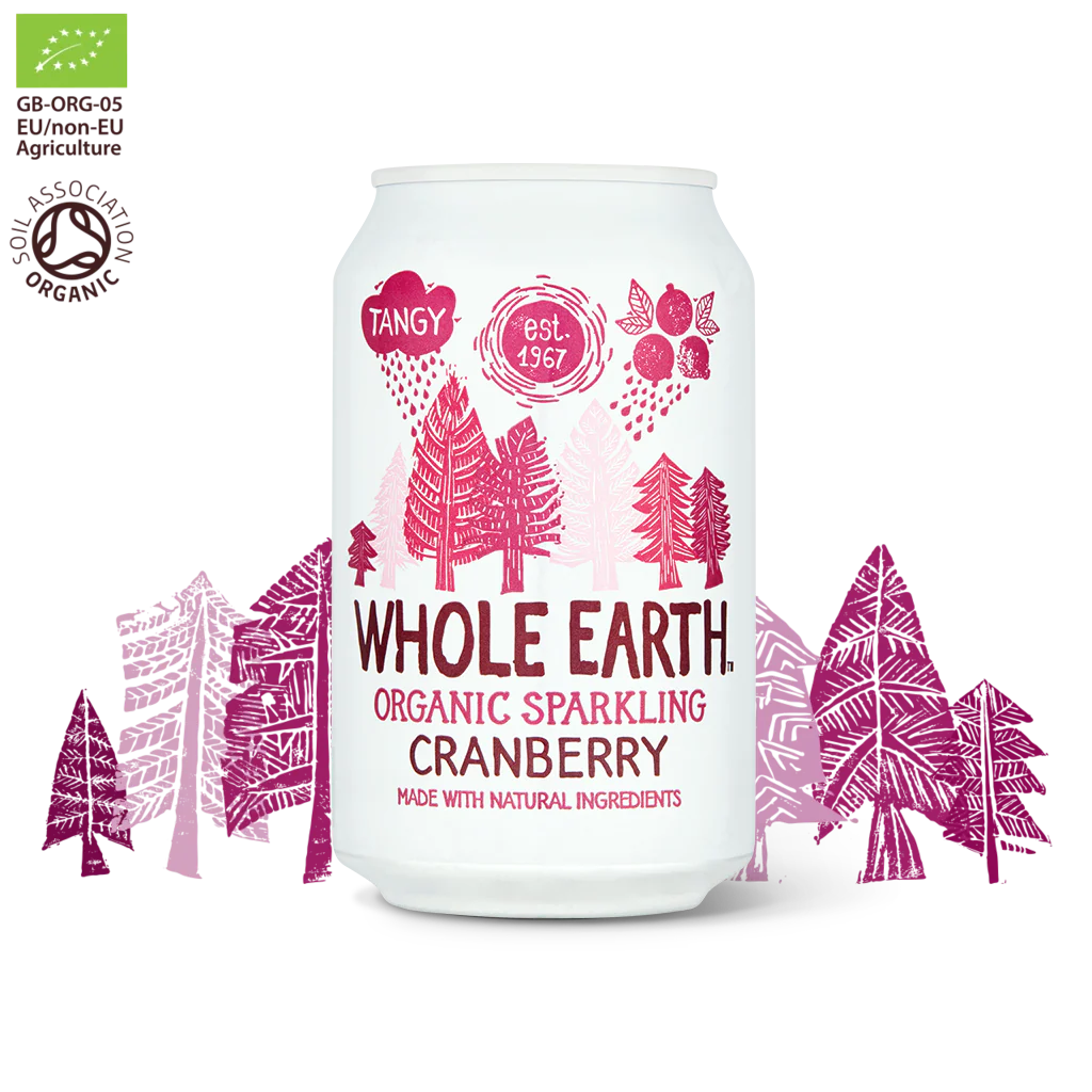 Whole Earth Cranberry 330ml