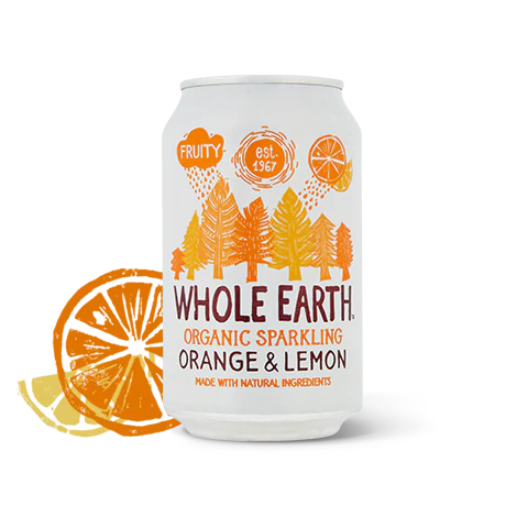 Whole Earth Sparkling Orange 330ml