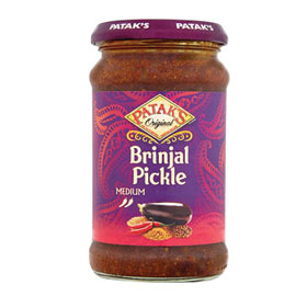 Pataks Aubergine Brinjal Pickle 300g