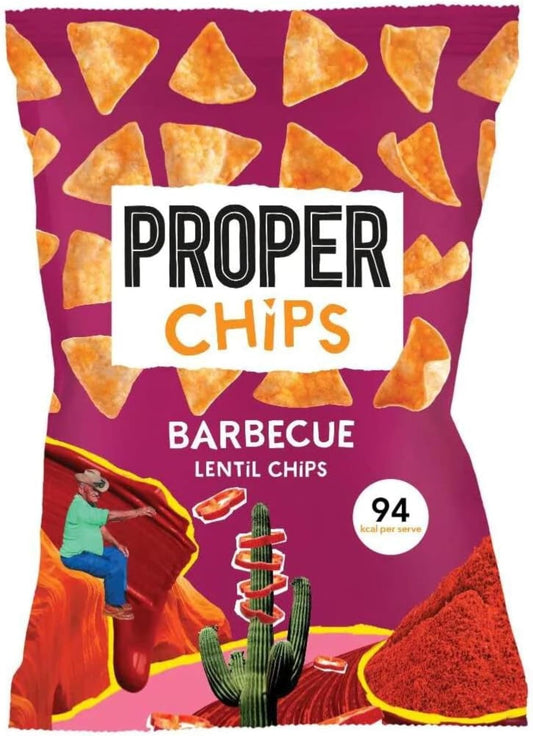 Proper Bbq Lentil Chips 85g