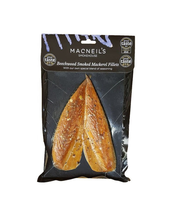 Macneils Beechwood Smoked Mackerel fillets 185g