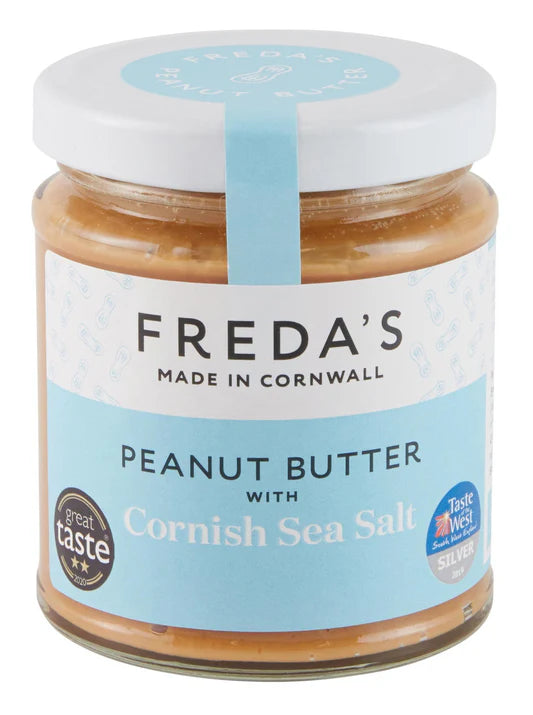 Freda's Peanut Butter Cornish Seasalt 180g