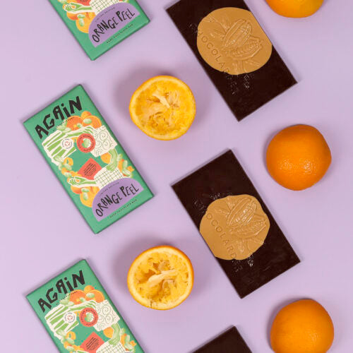 Chocolarder - Again Bar Orange Peel & Dark Chocolate 70g