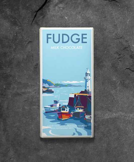 Kernow Fudge Milk Chocolate 100g