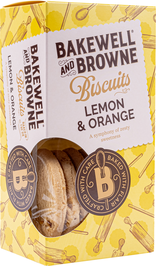 Bakewell & Browne Lemon & Orange Biscuits