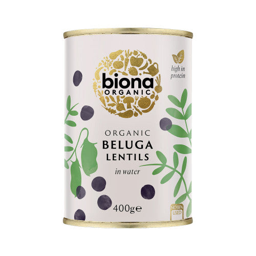 Biona Organic Beluga Lentils 400G