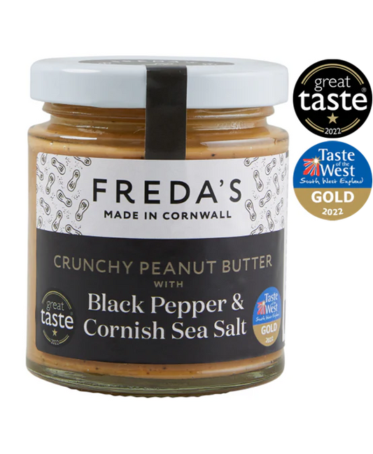 Freda's Peanut Butter Black Pepper Sea Salt 180g