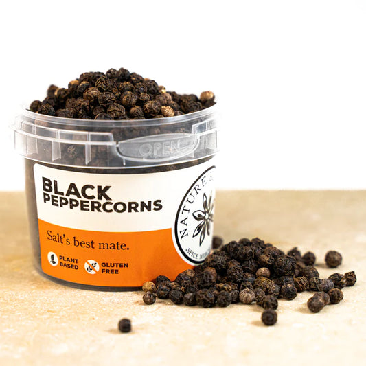 Natures Kitchen Black Peppercorns 50g