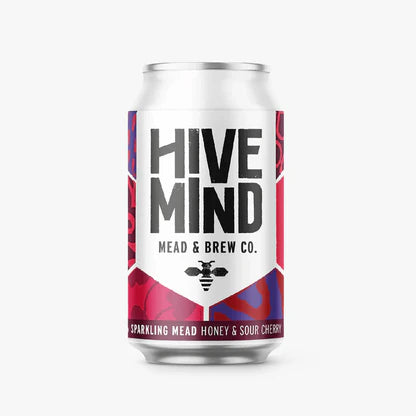 HiveMind Honey & sour Cherry Sparkling Mead 330ML