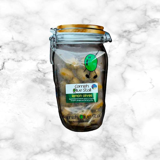 Cornish Olive Stall Lemon Olives (200g)