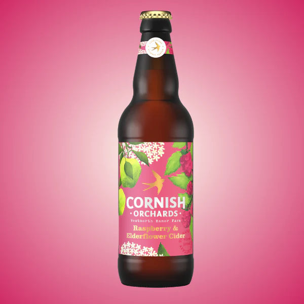 Cornish Orchards Raspberry & Elderflower Cider