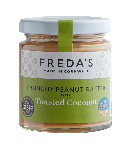 Freda's Peanut Butter Toasted Coconut 180g