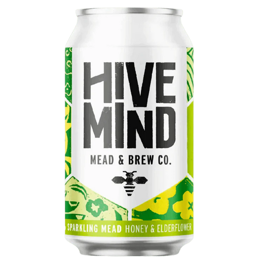 Hivemind Honey Elderflower Mead Can 330ml
