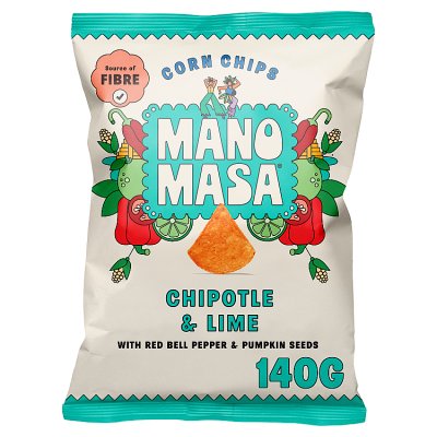 Manomasa Chipotle Lime 140g