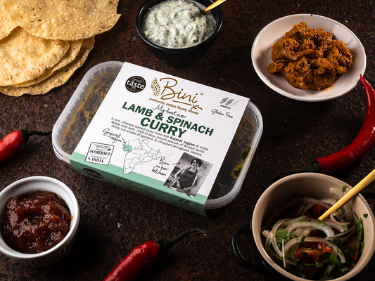 Binis Lamb & Spinach 375g