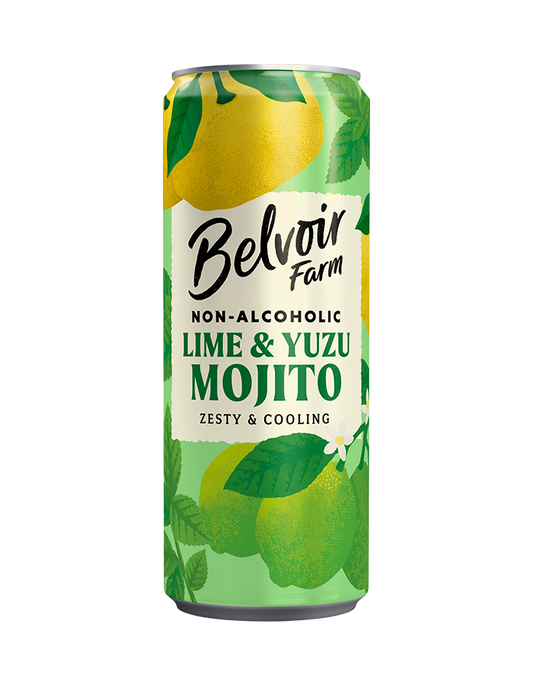 Belvoir Farm Lime & Yuzu Mojito Can 250ML