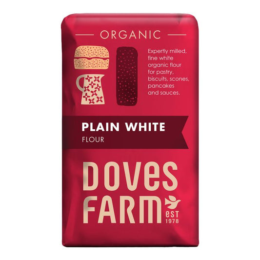 Dove Organic Plain White Flour 1kg
