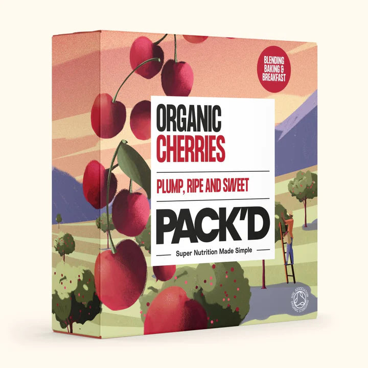 Packd Organic Cherries 300g