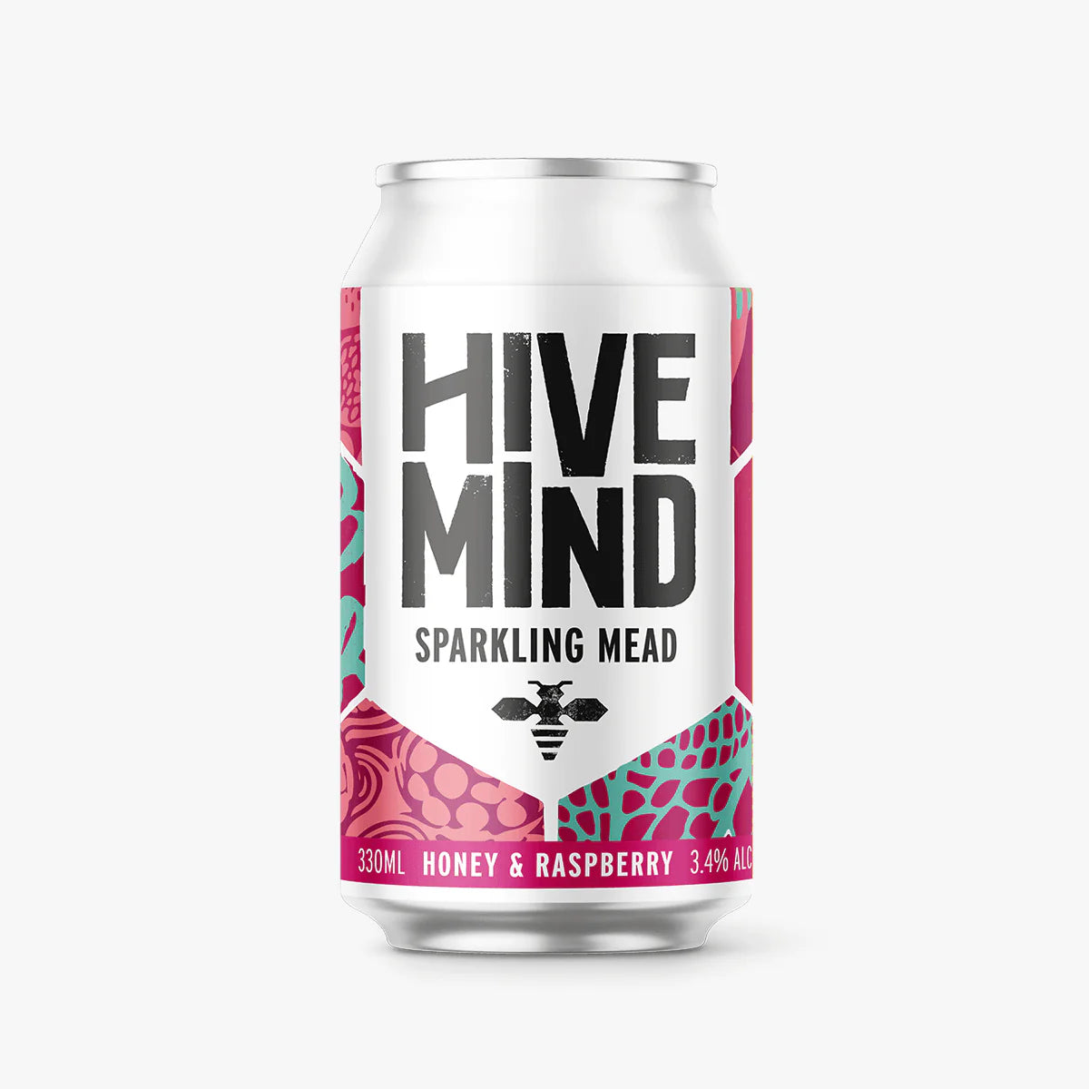 Hive Mind Honey & Raspberry Sparkling Mead 330ML