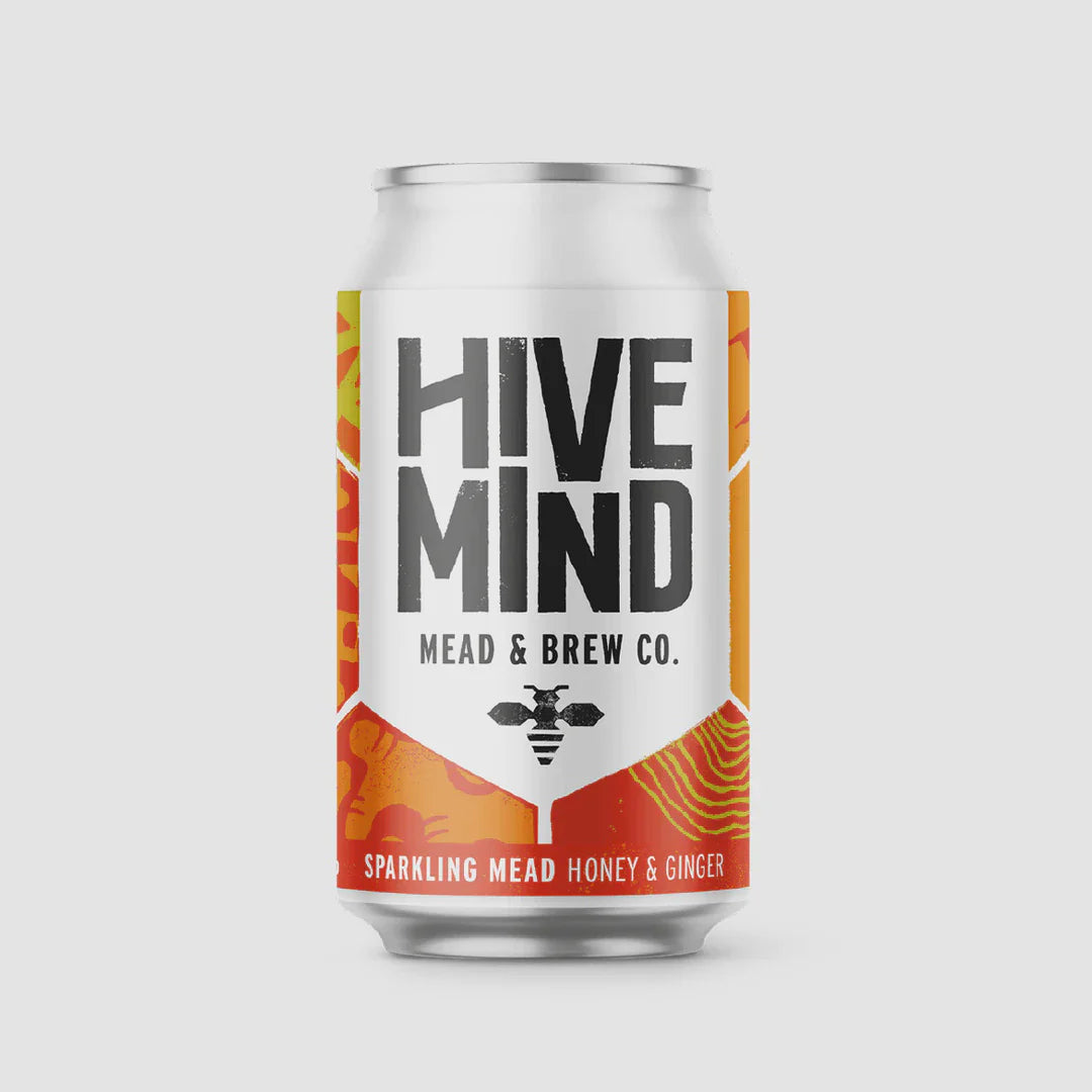 Hivemind Honey Ginger Sparkling Mead 330ml
