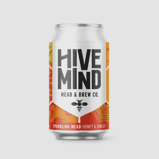 Hivemind Honey Ginger Sparkling Mead 330ml