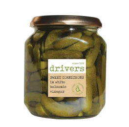 Drivers Sweet Cornichons 550g