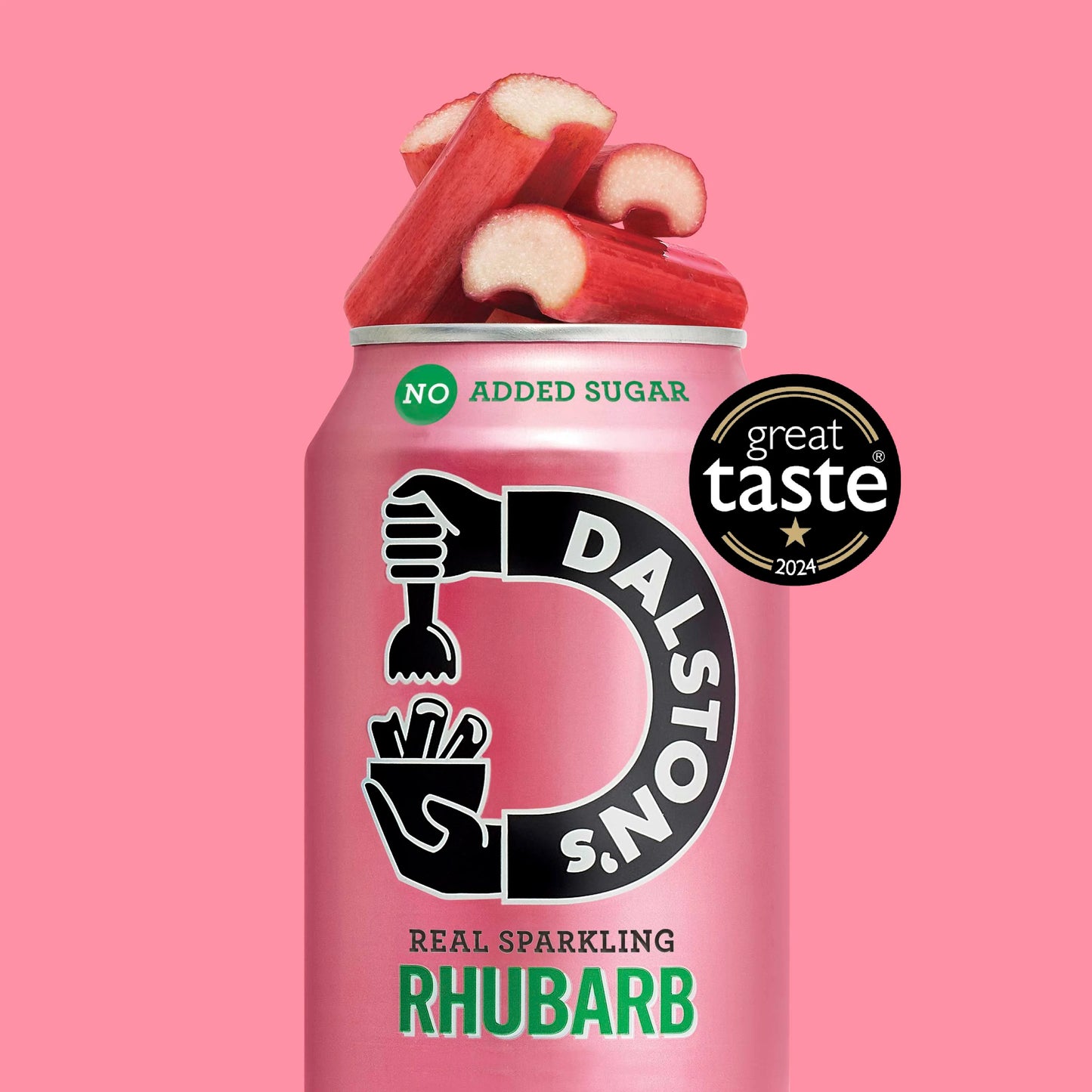 Dalstons Fizzy Rhubarb 330ml