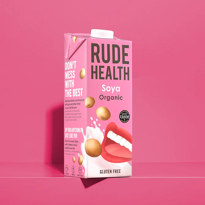 Rude Health Organic Soya Drink 1ltr