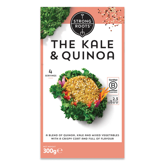 Strong Roots Kale & Quinoa Burger