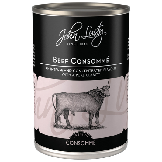 John Lusty Beef Consomme 390g