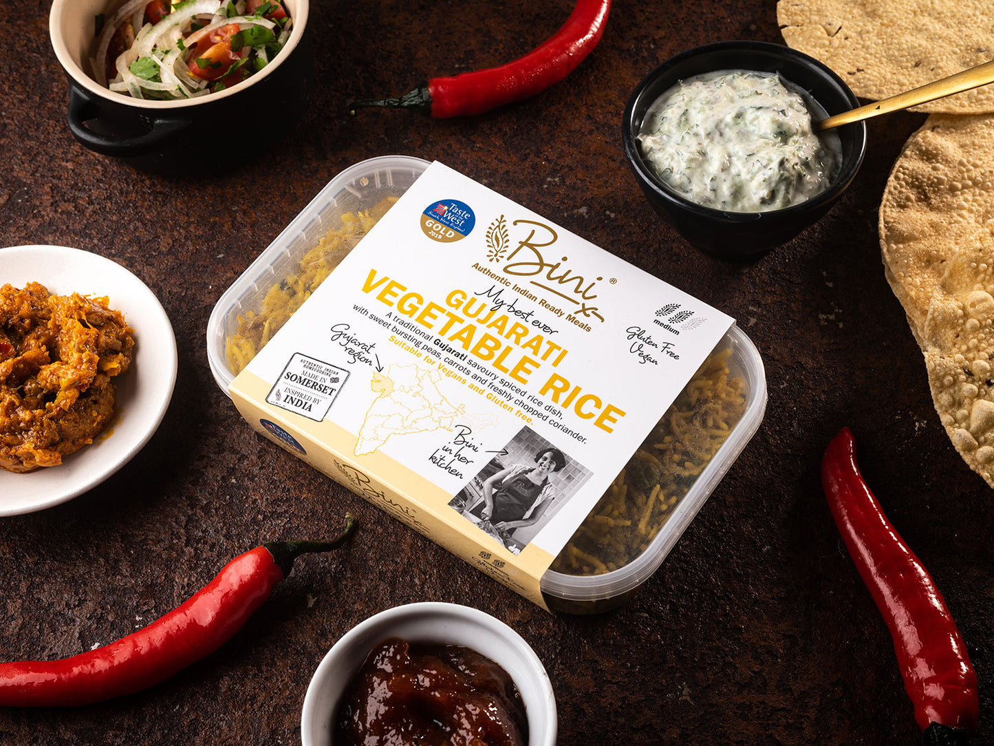 Binis Mixed Veg Rice 300g