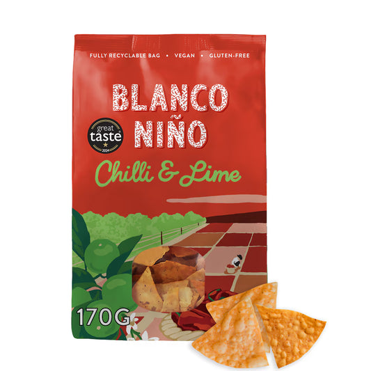 Blanco Nino Chilli Lime Tortilla Chips 170g