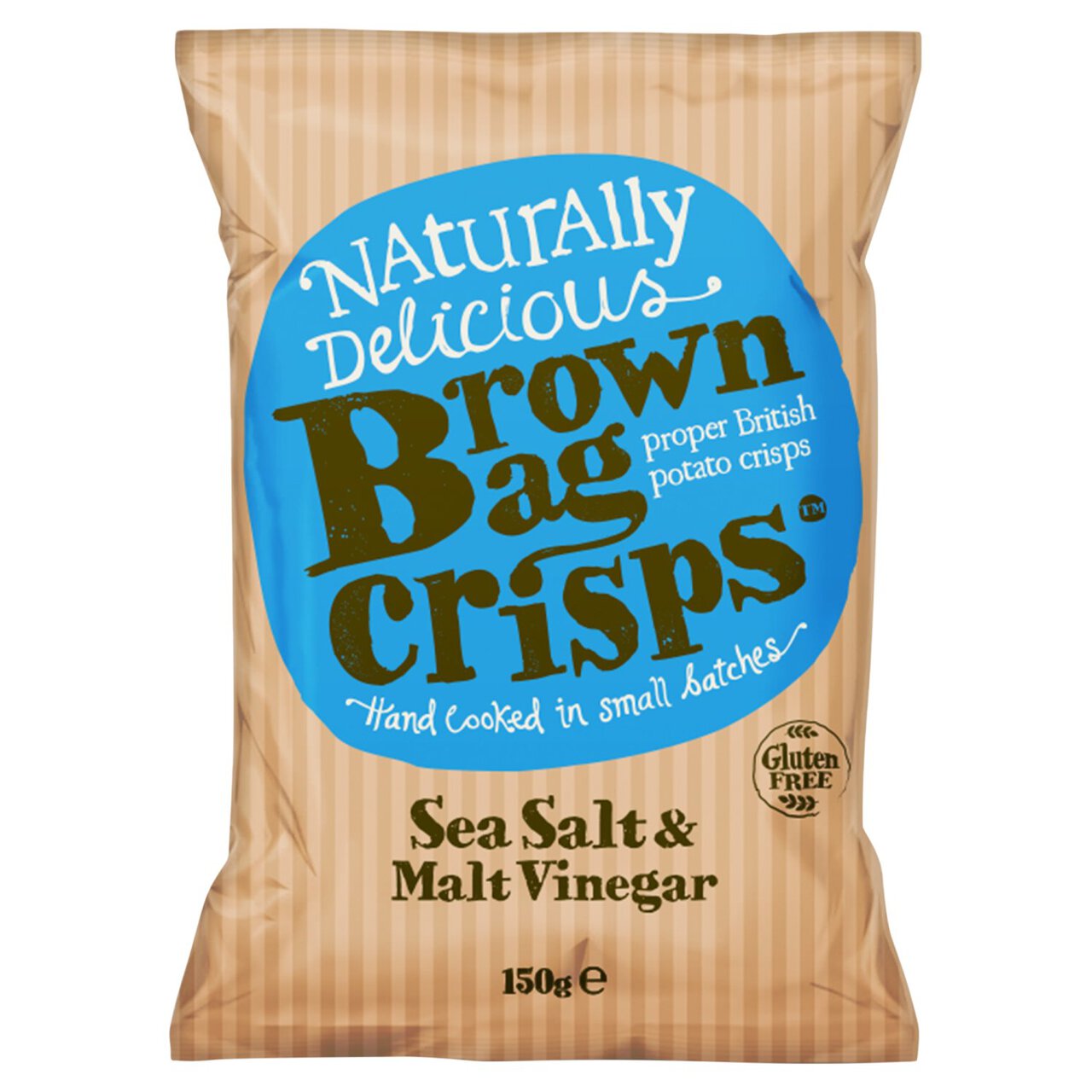 Brown Bag Seasalt & Vinegar 150g