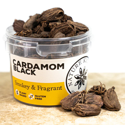 Natures Kitchen Black Cardamom Pods 35g