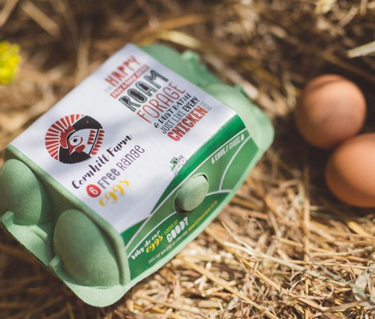 Cornhill Free Range Large Eggs 6