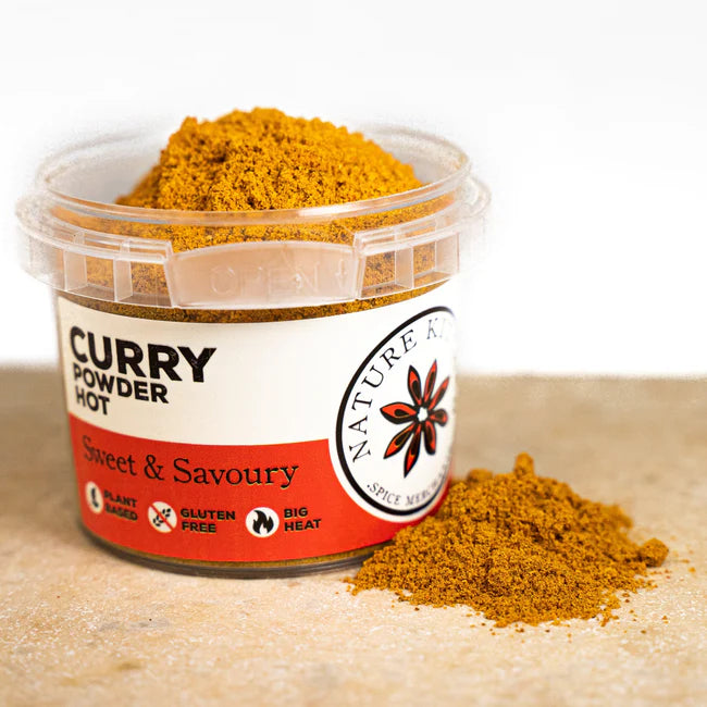 Natures Kitchen Curry Powder Hot 50g – Trevaskis Farm