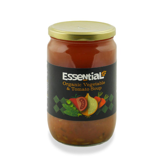 Essential organic Vegetable & Tomato Soup 680G