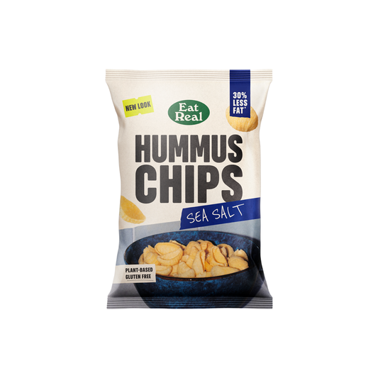 Eat Real Hummus Chips Sea Salt 110g
