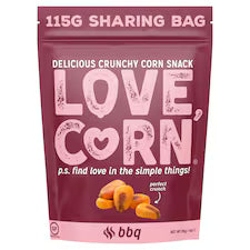 Love Corn Smoked Bbq 115g