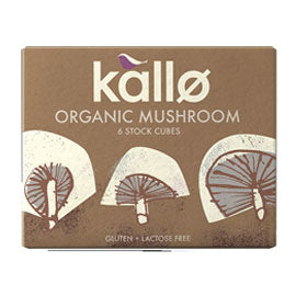 Kallo Mushroom Stock Cube 66g