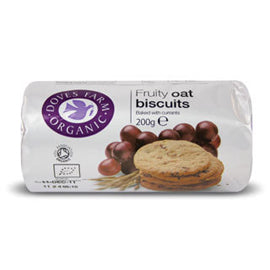 Doves Farm Organic Fruity Oat Biscuits 200g