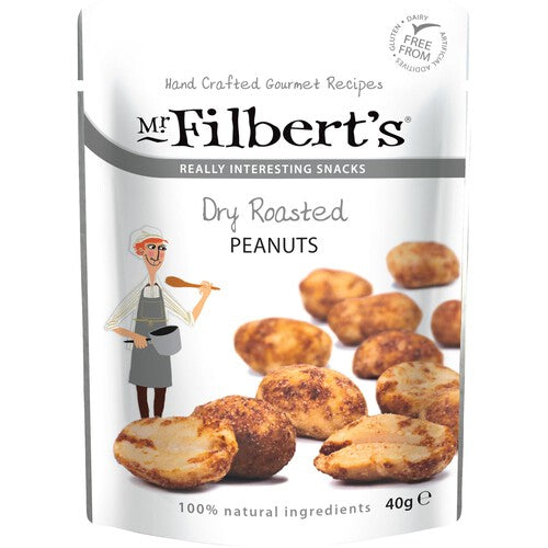 Filberts Dry Roasted Peanuts 40g
