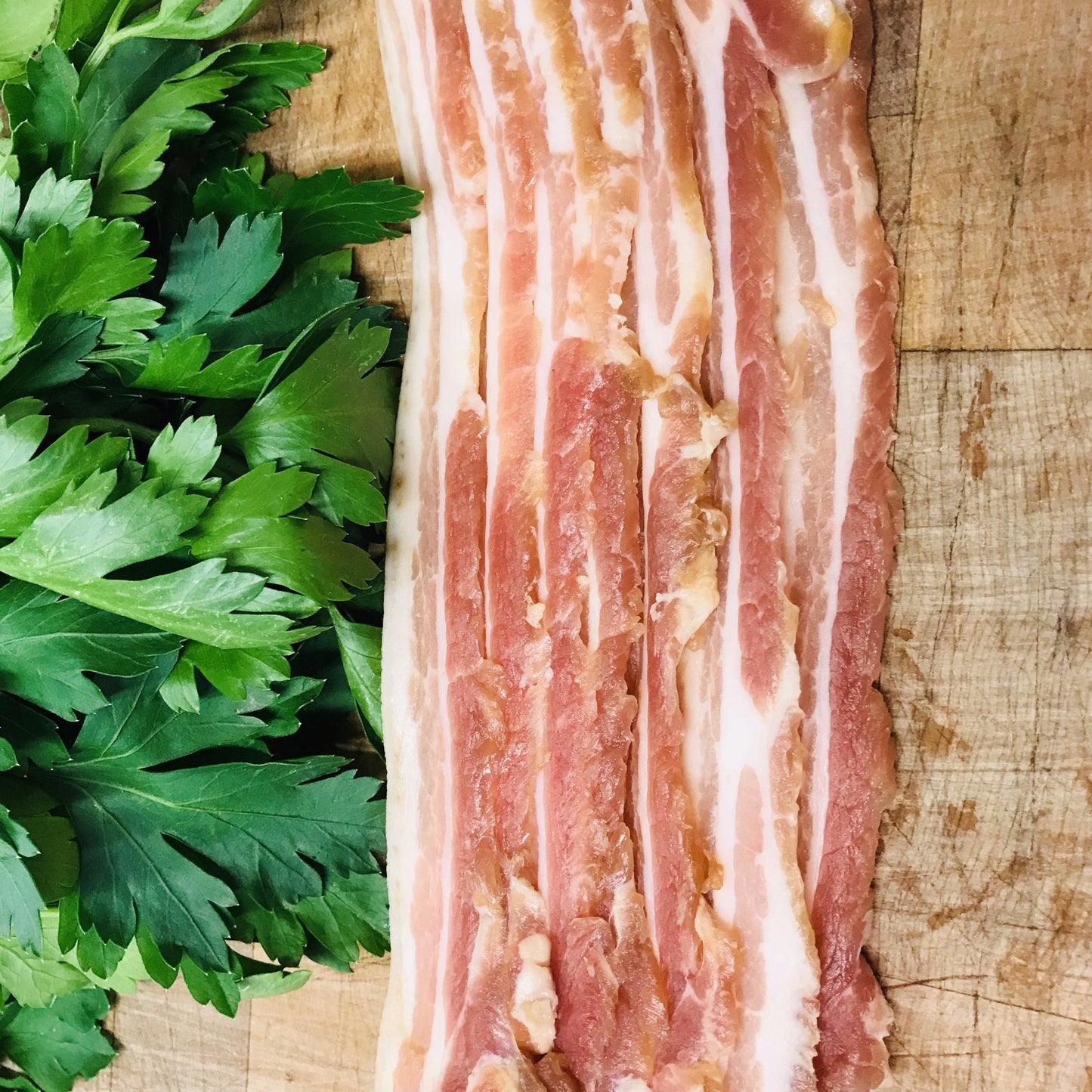 Green Streaky Bacon
